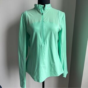 *UNDER ARMOUR* Women's Mint Green Long Sleeve Top Size Large